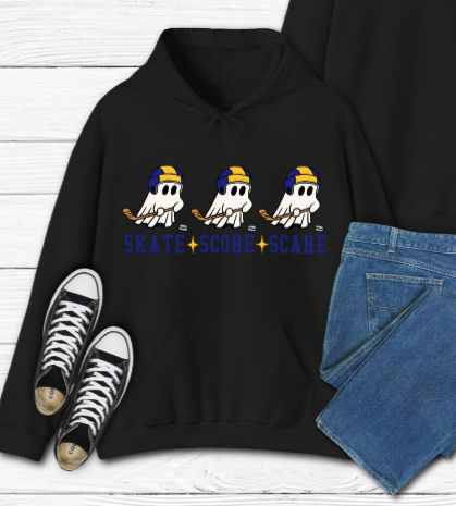 Skate, Score, Scare - Predators Hoodie