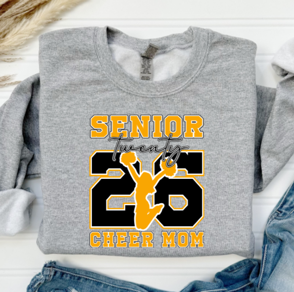 Senior Cheer Mom 1 - TJ Crewneck