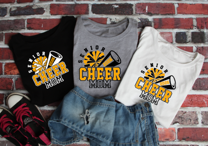 Senior Cheer Mom 3 - TJ Tshirt
