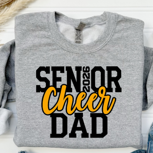 Senior Cheer Dad- TJ Crewneck