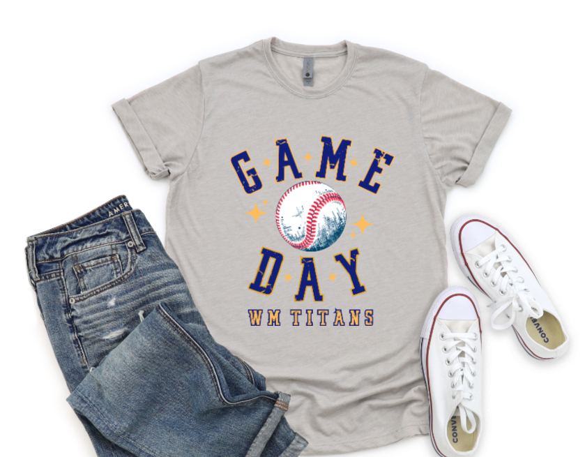 Game Day Baseball - WM Titans Tshirt