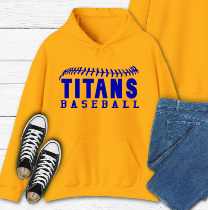 Baseball Laces - WM Titans Hoodie