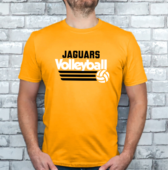 Hippie Volleyball - TJ Jaguars Tshirt