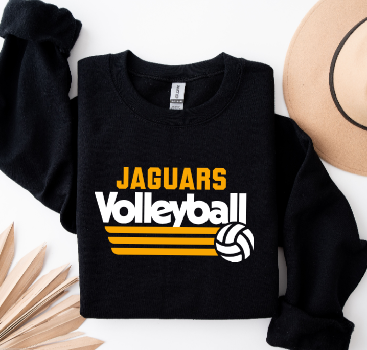 Hippie Volleyball - TJ Jaguars Crewneck