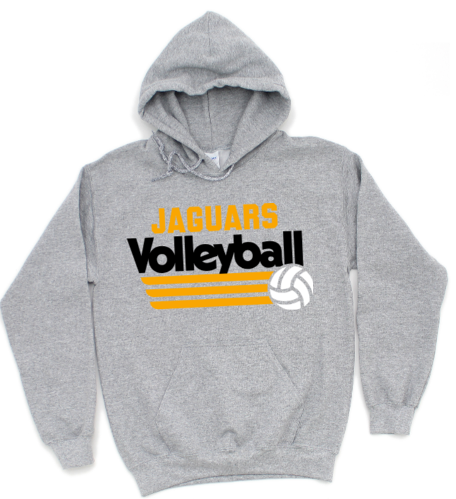 Hippie Volleyball - TJ Jaguars Hoodie