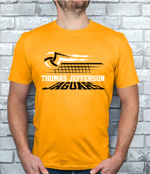 Volleyball Net - TJ Jaguars Tshirt