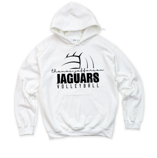 Volleyball Script - TJ Jaguars Hoodie