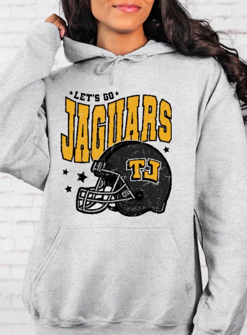 Football Helmet Stars - TJ Jaguars Hoodie