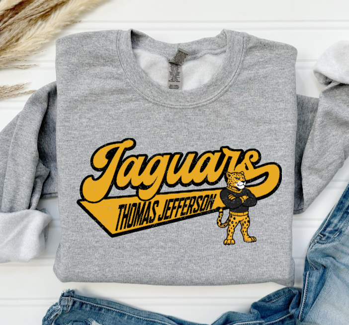 School Spirit Swish - TJ Jaguars Crewneck