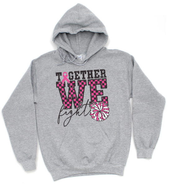 Together We Fight Checkered- Hoodie