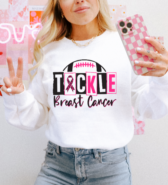 Tackle Breast Cancer - Crewneck