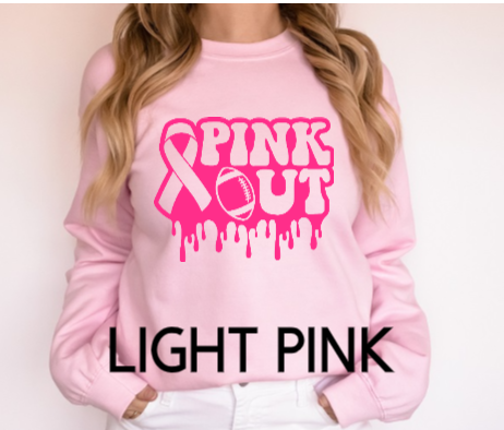 Pink Out Drip - Crewneck