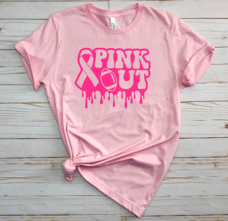 Pink Out Drip - Tshirt