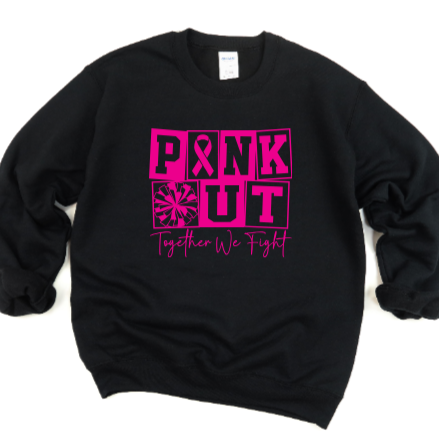 Pink Out Cheer - Crewneck