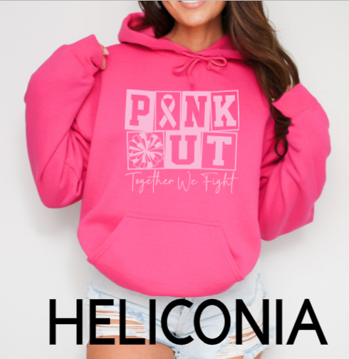Pink Out Cheer - Hoodie
