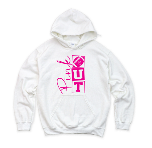 Pink Out Football - Hoodie
