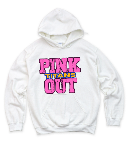 Z - Pink Out School Spirit- West Mifflin Hoodie