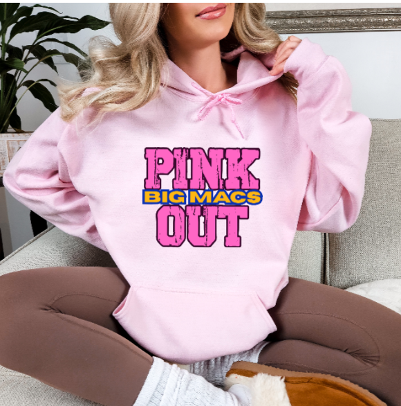 Z - Pink Out School Spirit- Canon Mac Hoodie