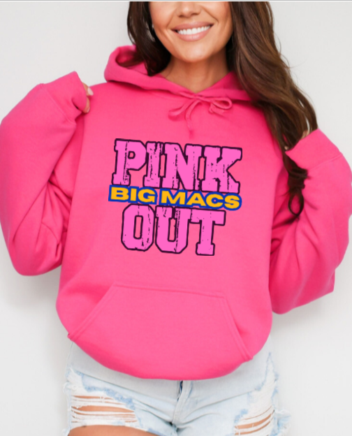 Z - Pink Out School Spirit- Canon Mac Hoodie