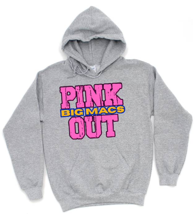 Z - Pink Out School Spirit- Canon Mac Hoodie