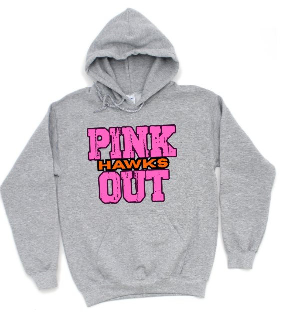 Z - Pink Out School Spirit- Bethel Park Hoodie