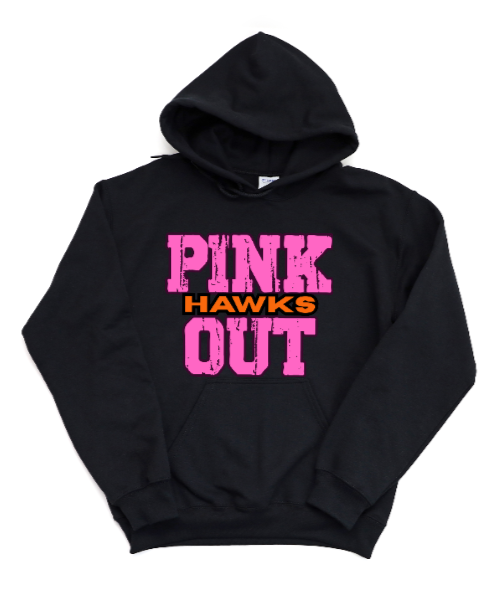 Z - Pink Out School Spirit- Bethel Park Hoodie