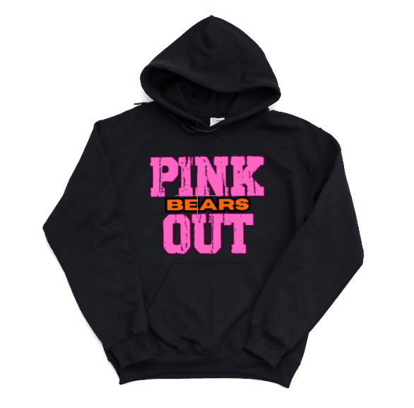 Z - Pink Out School Spirit- Clairton Hoodie