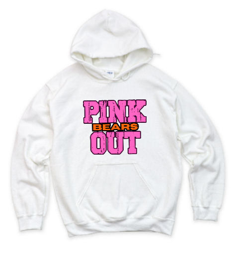 Z - Pink Out School Spirit- Clairton Hoodie