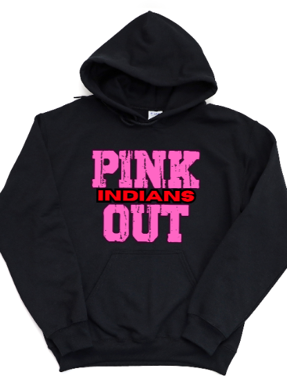 Z - Pink Out School Spirit- Peters Township Hoodie