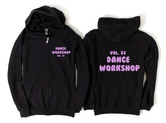 Dance Workshop Fox Zip Up Hoodie
