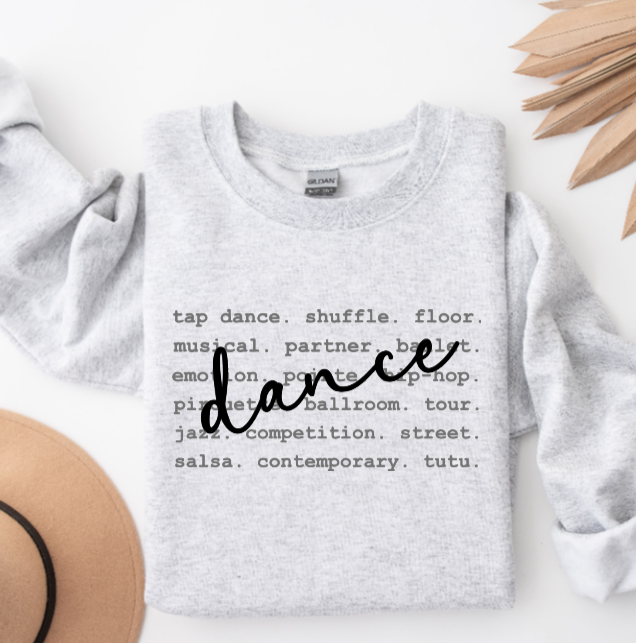 Dance Workshop Design 3 Crewneck