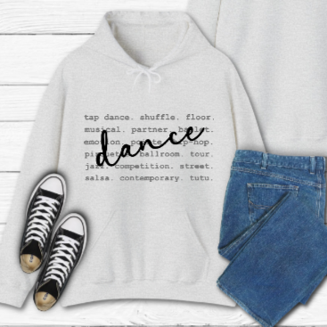 Dance Workshop: Design 3 - Hoodie