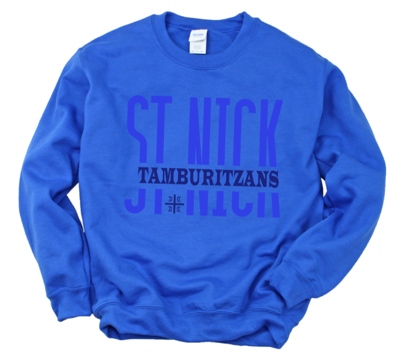 *St. Nicholas Serbian Tamburitzans - Monochrome Crewneck