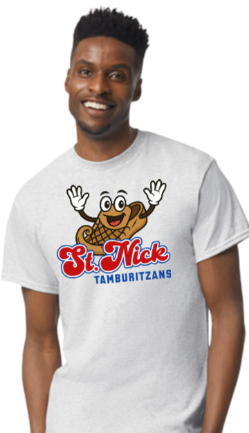 St. Nicholas Tamburitzans Tee- Smiley Opanke