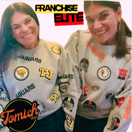 Franchise Elite - Cropped Crewneck (email us school or organization)