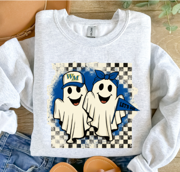 Boo! Let's Go! - West Mifflin Crewneck