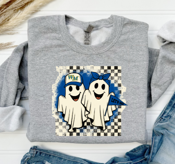Boo! Let's Go! - West Mifflin Crewneck