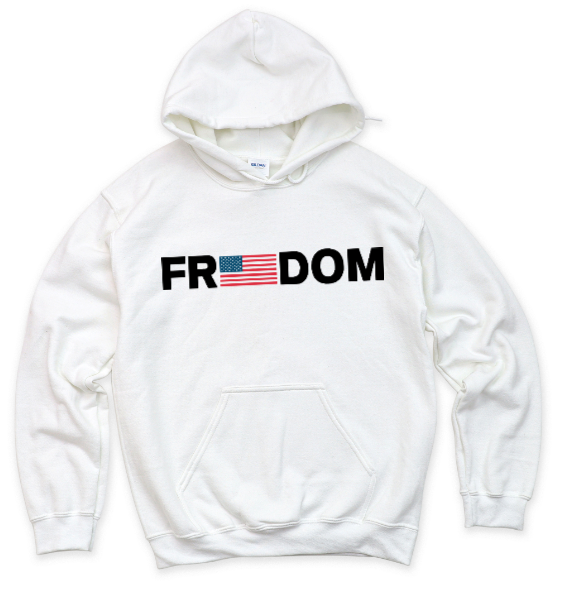 Freedomw/Flag - Hoodie