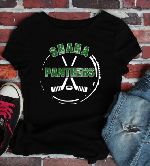 Grunge Circle Hockey - SHAHA Tshirt