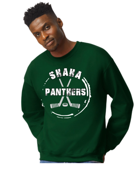 Grunge Circle Hockey - SHAHA Crewneck