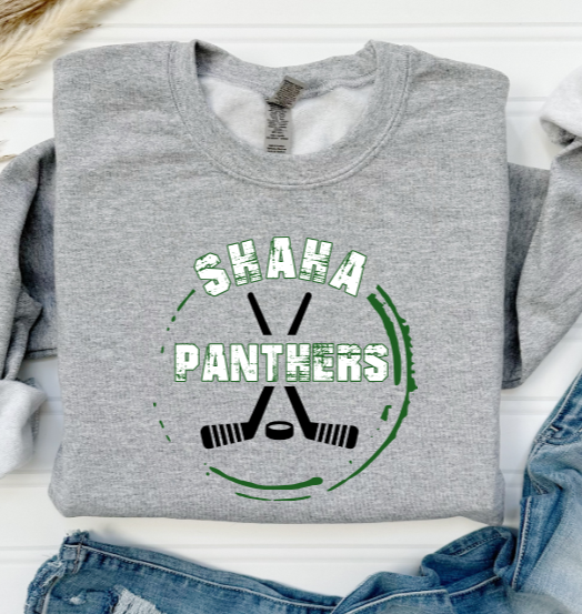 Grunge Circle Hockey - SHAHA Crewneck