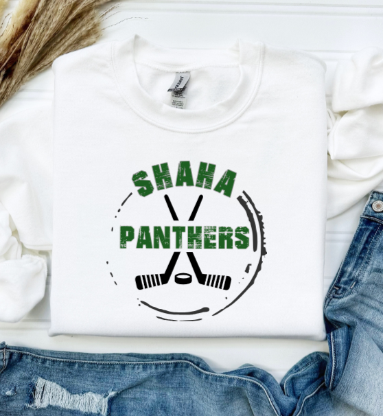 Grunge Circle Hockey - SHAHA Crewneck
