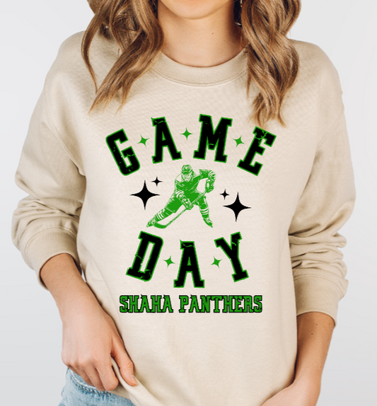 Game Day Hockey Player - SHAHA Crewneck