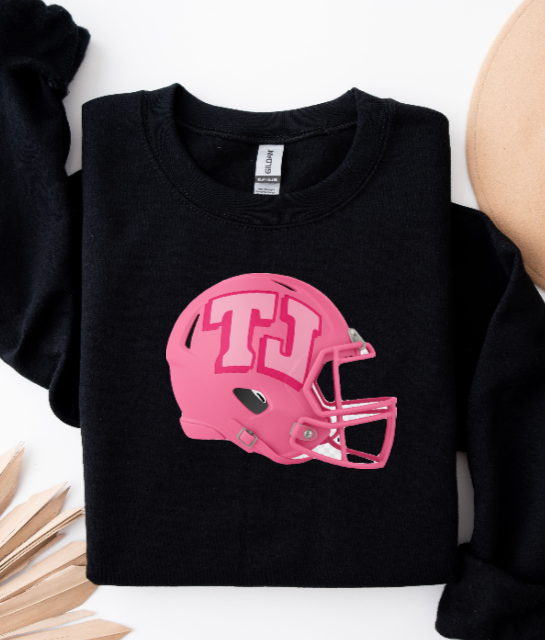 Pink TJ Helmet - Crewneck