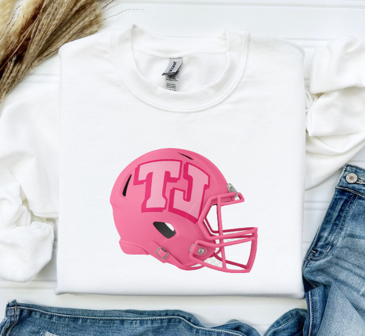 Pink TJ Helmet - Crewneck