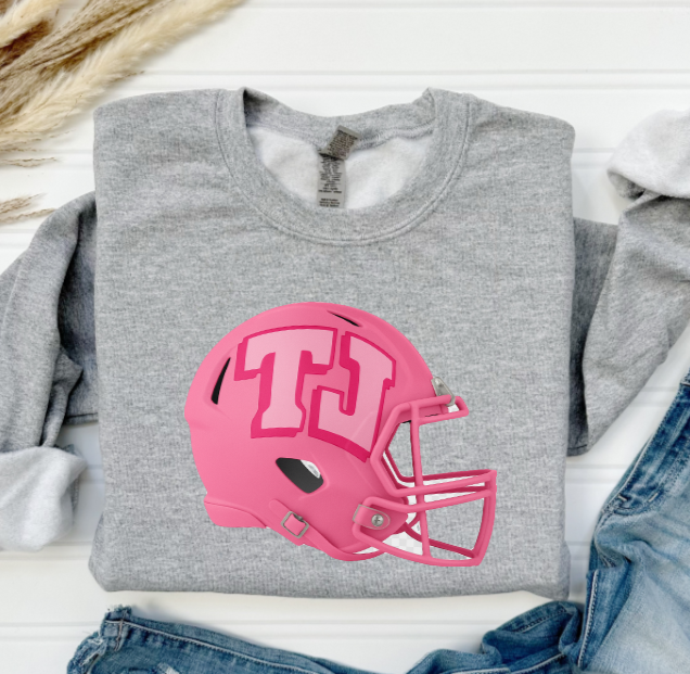 Pink TJ Helmet - Crewneck