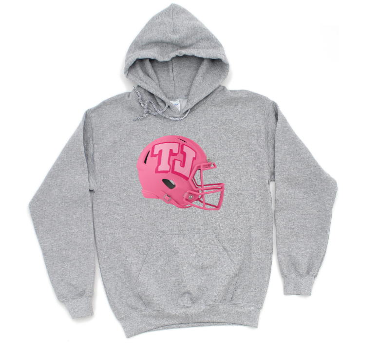 Pink TJ Helmet - Hoodie