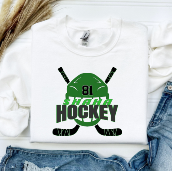 Hockey Helmet - SHAHA Crewneck