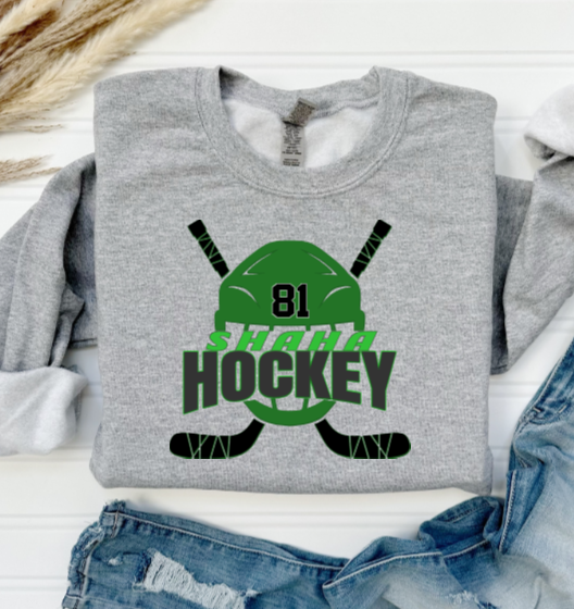 Hockey Helmet - SHAHA Crewneck
