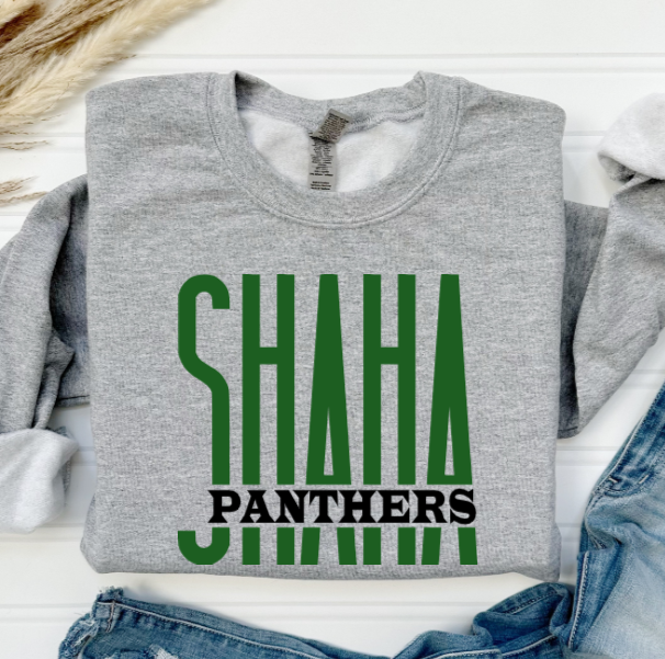 Hockey Large Letters - SHAHA Crewneck